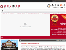 Tablet Screenshot of acumenbuilders-bd.com